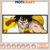 Dynamic Luffy Embroidery Design for Instant Download Files