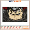 Dynamic Embroidery Design of Intense Character Face Art 2 Dynamic Embroidery Design of Intense Character Face Art