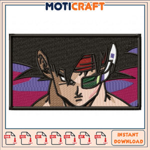 Dragon Ball Inspired Embroidery Design Instant Download File