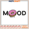 Donut Mood Embroidery Design