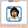 Diego Maradona Embroidery Design 2 Diego Maradona Embroidery Design
