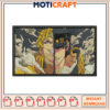 Dio & Jotaro Embroidery Design 1 Dio & Jotaro Embroidery Design