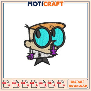 Dexter Embroidery Design Instant Download