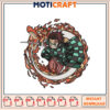 Demon Slayer Embroidery Design for Instant Download Fun
