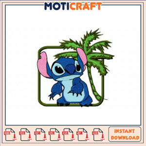 Cute Stitch Embroidery Design for Creative Projects Download