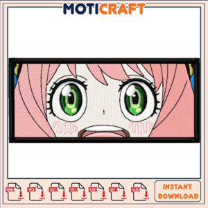 Cute Embroidery Design for Creative Projects Downloadable File