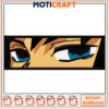 Cool Anime Eye Embroidery Design Instant Download Pattern