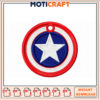 Captain America Shield Embroidery Design