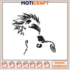 Car Hair Embroidery Design Instant Download