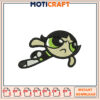 Buttercup Powerpuff Girls Embroidery Design Downloadable File