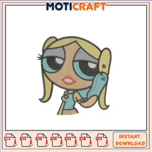 Bubbles Embroidery Design Instant Download