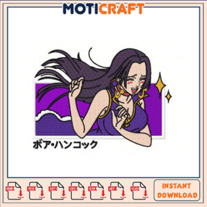 Boa Hancock Embroidery Design Boa Hancock Embroidery Design