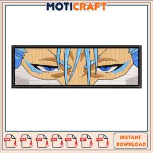 Bleach Toshiro Hitsugaya Eyes Embroidery Design
