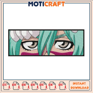 Bleach Nemu Eyes Embroidery Design