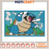 Blastoise Embroidery Design Instant Download