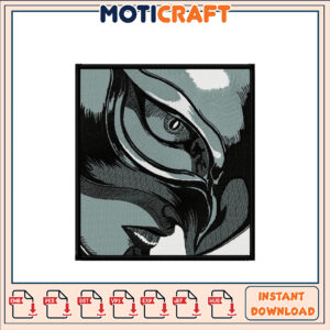 Berserker Embroidery Design Instant Download