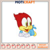 Baby Woody Woodpecker Embroidery Design 1 Baby Woody Woodpecker Embroidery Design