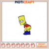 Bart Simpson Embroidery Design 1 Bart Simpson Embroidery Design