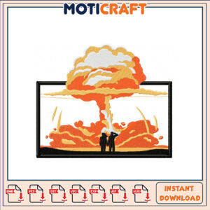 Atomic Bomb Embroidery Design Download