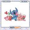 Stitch valentine candy png, Stitch character png, valentine png
