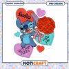 Stitch character heart shape png, disney valentine png 2 Stitch character heart shape png, disney valentine png