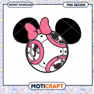 Star wars valentine png, minnie head png, valentine png