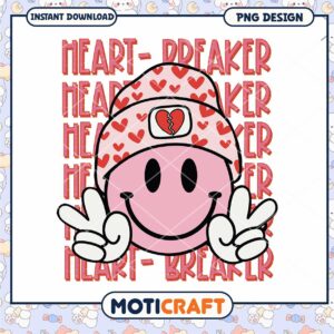 Smile Face Love valentine png, happy valentine's day png