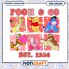 Pooh and co est 1926 png, disney character png, valentine png