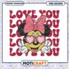 Minnie love you png, minnie mouse character png, valentine png 1 Minnie love you png, minnie mouse character png, valentine png