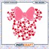 Minnie head heart shape png, minnie mouse png, valentine png 2 Minnie head heart shape png, minnie mouse png, valentine png