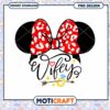 Minie Wifey png, disney valentine png, valentine png