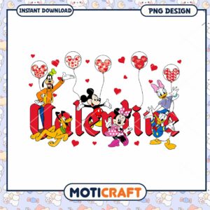 Mickey And friends valentine png, mickey mouse png, valentine png