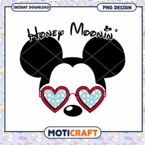 Honey Moonin mickey mouse png, mickey head png, valentine png