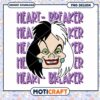 Heart Breaker Cruella png, Cruella face png, happy valentine png 1 Heart Breaker Cruella png, Cruella face png, happy valentine png