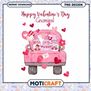 Happy Valentine's Day Gnomies png, Gnomies png, valentine png