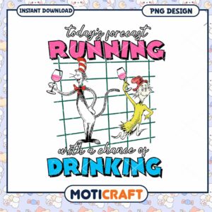 Running with a chance of drinking png Running with a chance of drinking png