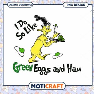 I do so like green eggs and ham png png, Dr.Seuss cartoon png