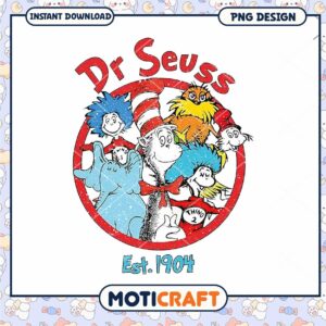 Dr.Seuss est 1904 png, cartoon png, Dr.Seuss characters png