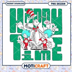 Dr.Seuss characters happy time png