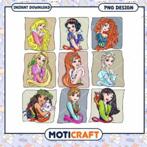 Disney princess characters png, disney princess png, disney png