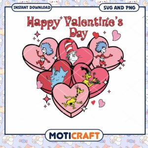 Happy valentine's day svg