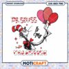 Dr.seuss is my valentine svg, cat in the hat svg, valentine svg