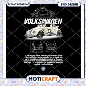 Volkswagen Beetle PNG Design