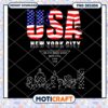 USA New York City PNG Design Download
