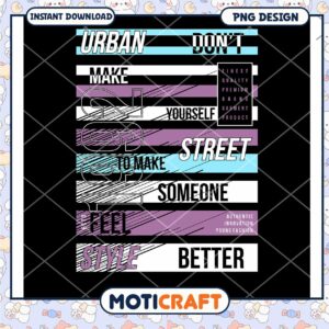 Urban Street Style PNG Design Urban Street Style PNG Design