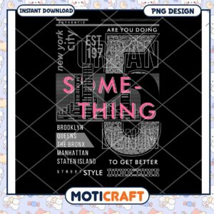 Urban NYC Street Style PNG Design Urban NYC Street Style PNG Design