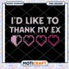 Thank My Ex PNG Design Download 1 Thank My Ex PNG Design Download