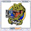 T Rex Gamer PNG Lets Play Video Games