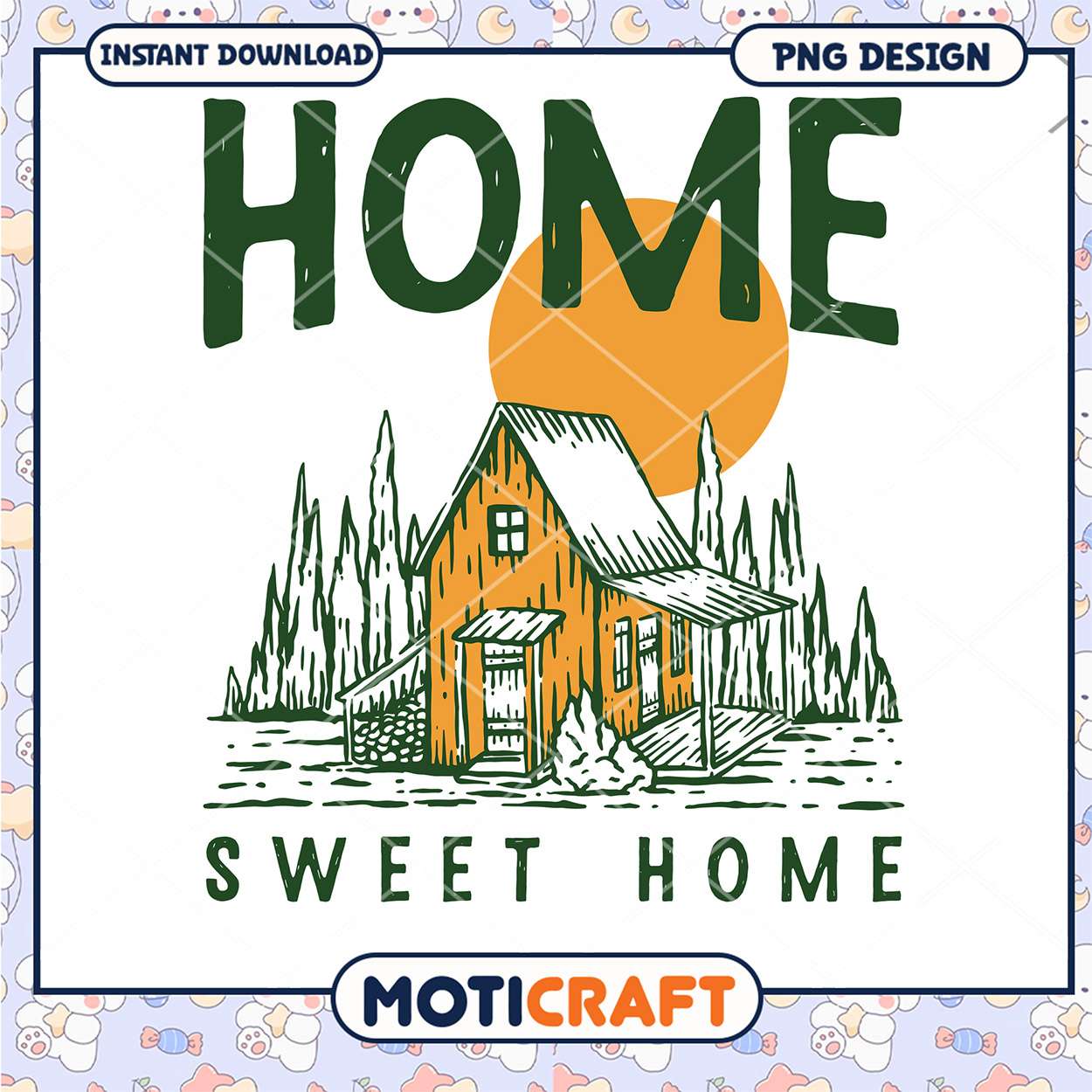 Sweet Home PNG Design Download Sweet Home PNG Design Download