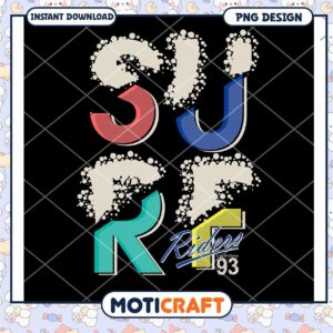 Surf Riders PNG Design 1993